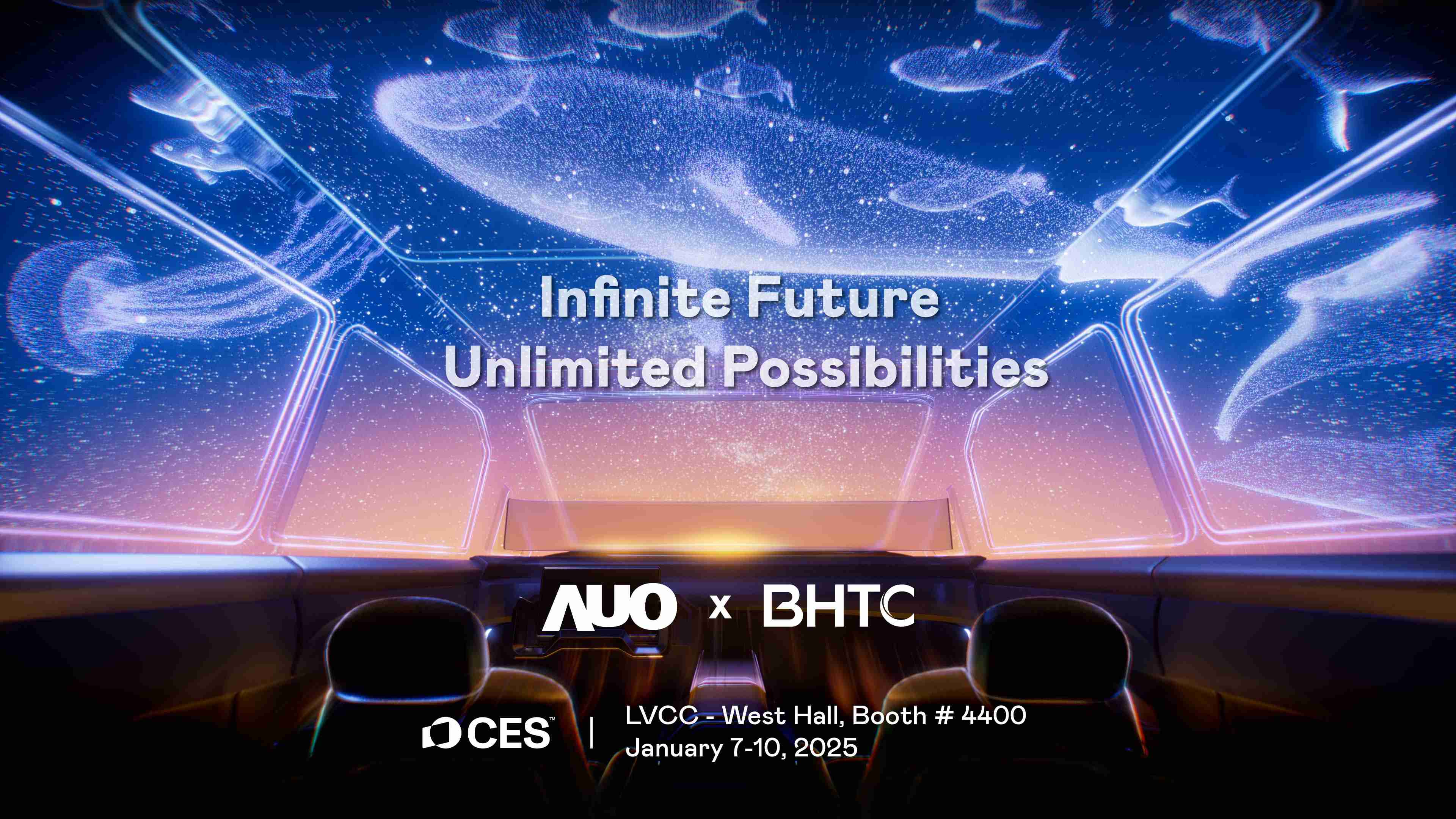 尊龙z6以Infinite Future, Unlimited Possibilies为主题，，，联合BHTC于CES 2025扩大规模展出