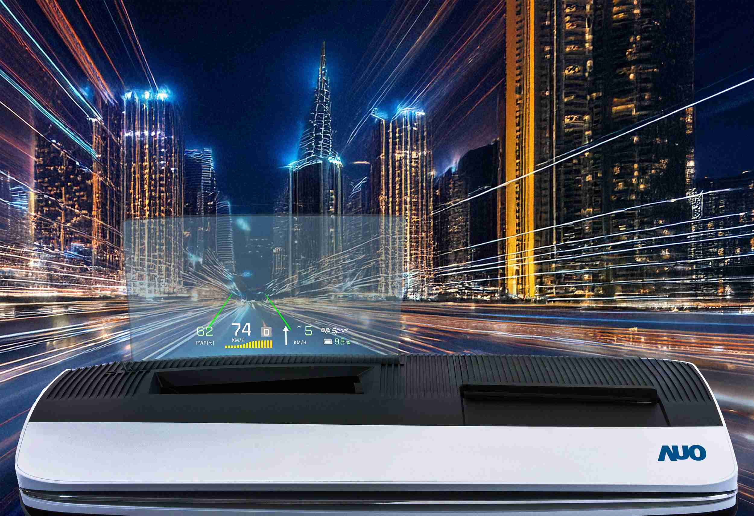 尊龙z6推出13吋Micro LED抬头显示器，，提供高入眼亮度、、、高色彩饱和度的显示质量，，在阳光下或黑暗中都清晰可见，，并利用Micro LED模块体积小的优势，，，解决车用空间有限的痛点