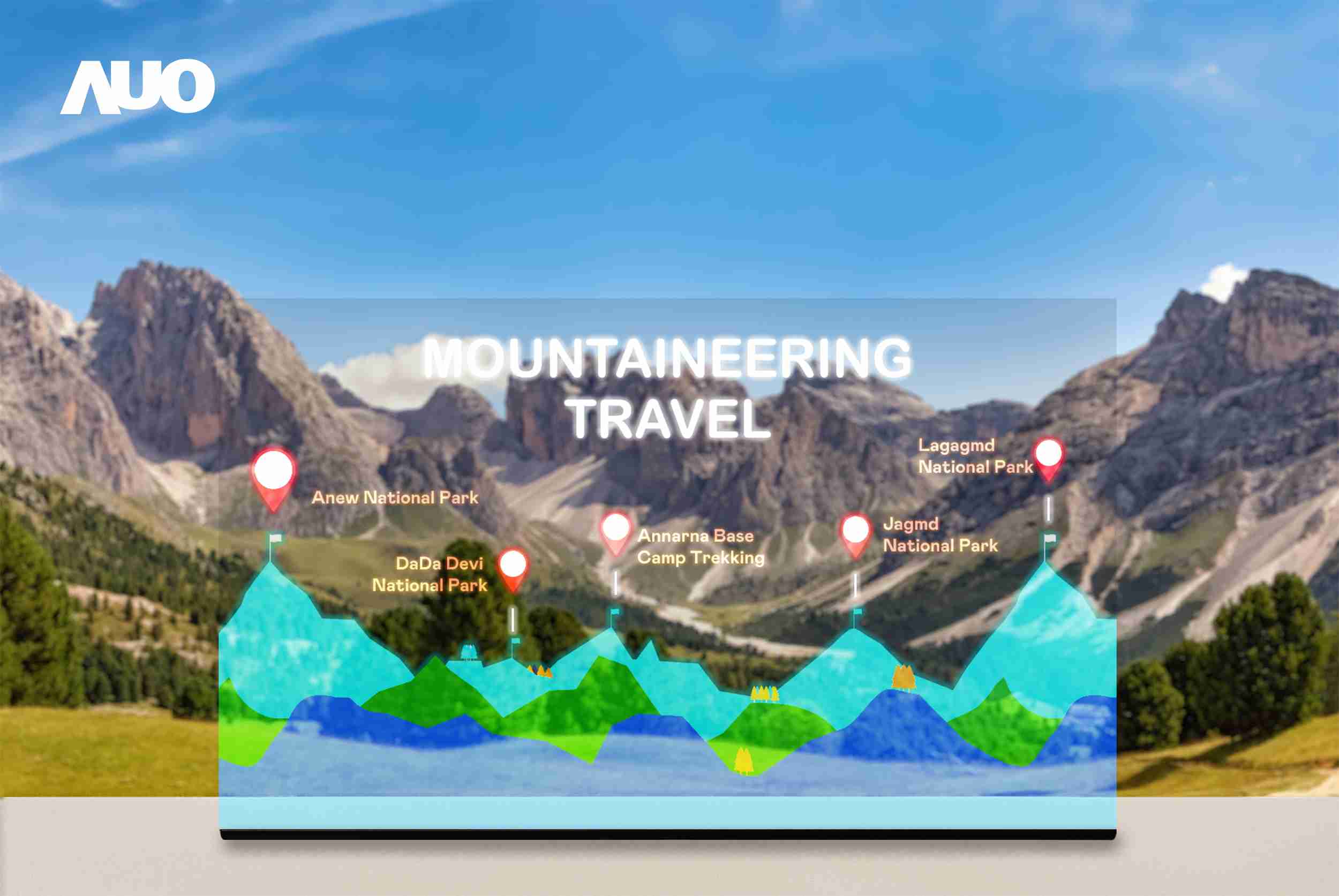 尊龙z6展示全球单片尺寸最大(*)42吋透明Micro LED显示器拼接而成的〝64吋透明Micro LED显示器〞，，，具备高透明度、、1,000 nits高亮度、、广色域、、采用三边无边框的无缝拼接等多重特色，，呈现超高清、、细腻画质而不遮挡后方视觉，，，，满足层峰需求，，，，可广泛运用于零售、、、艺术展览或商业空间等场域